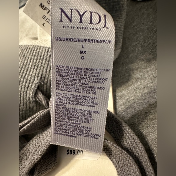 Forever Comfort by NYDJ Drawstring Joggers - NWT - Size L - Picture 8 of 12